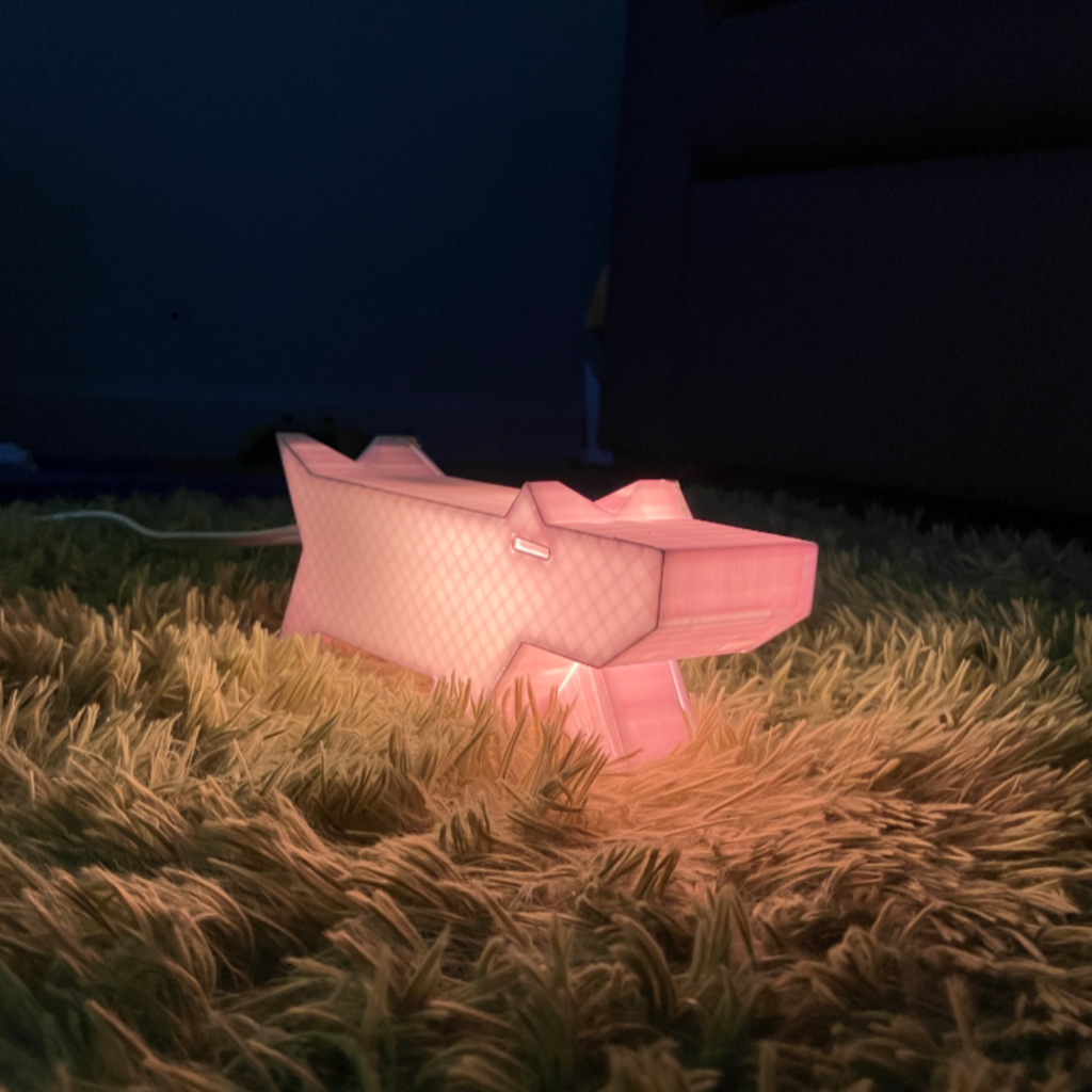 GEO Dog Lamp – Cute LED Night Light | Unique Gift for Dog Lovers