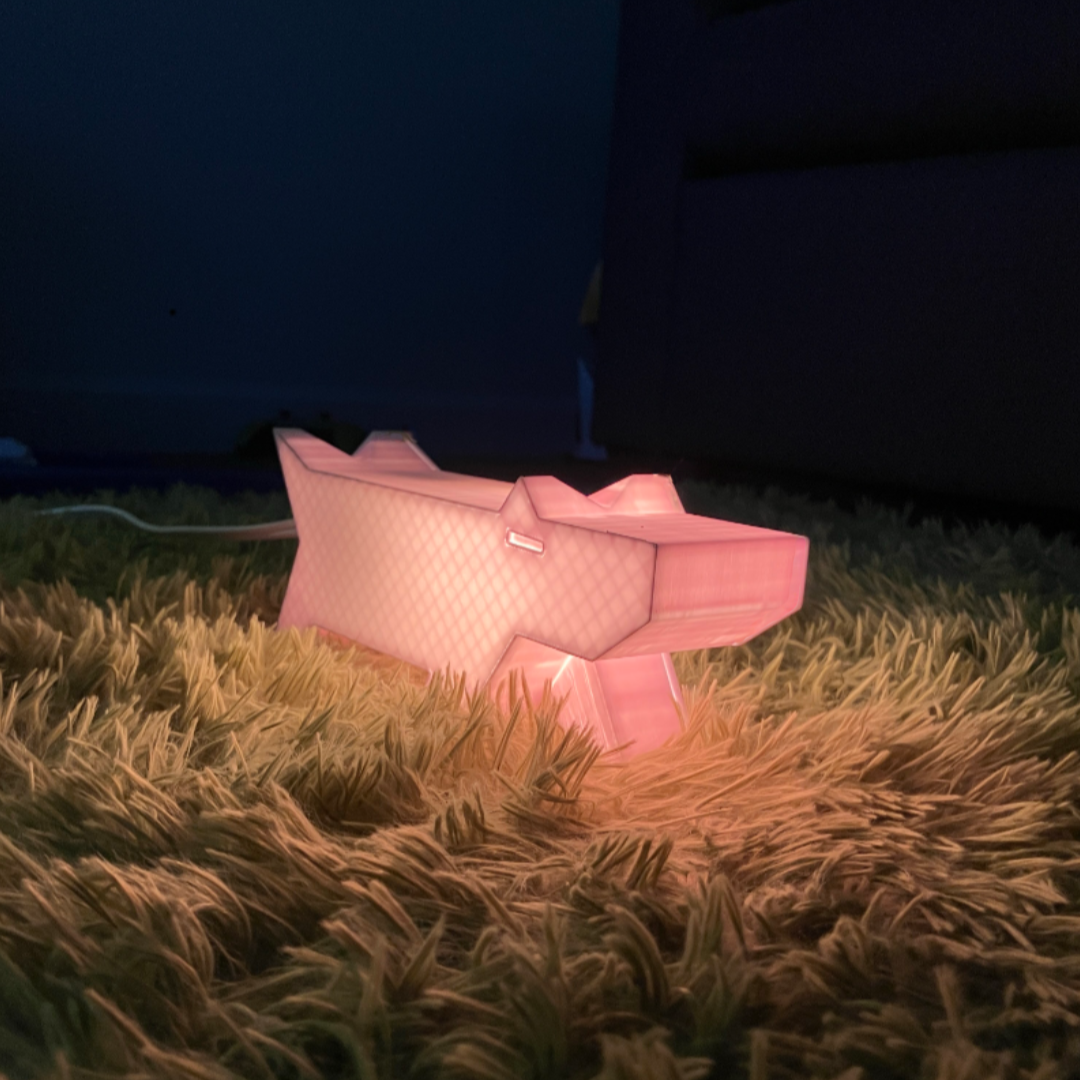 GEO Dog Lamp – Cute LED Night Light | Unique Gift for Dog Lovers